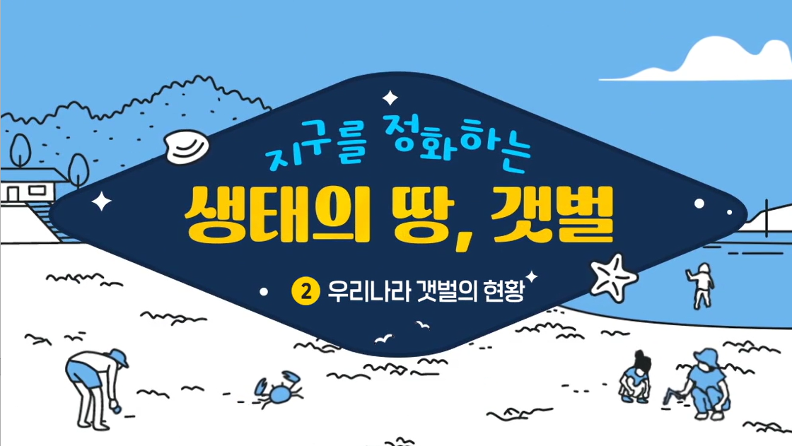 지구를 정화하는 생태의 땅, 갯벌 - 2차시(우리나라 갯벌의 현황)